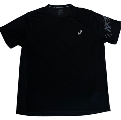 Asics Icon Tshirt Black Carrier