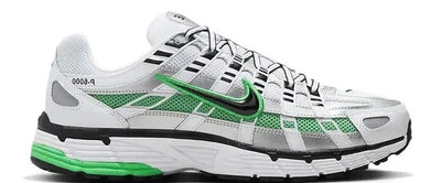 Nike P-6000 Metallic Silver Spring Green